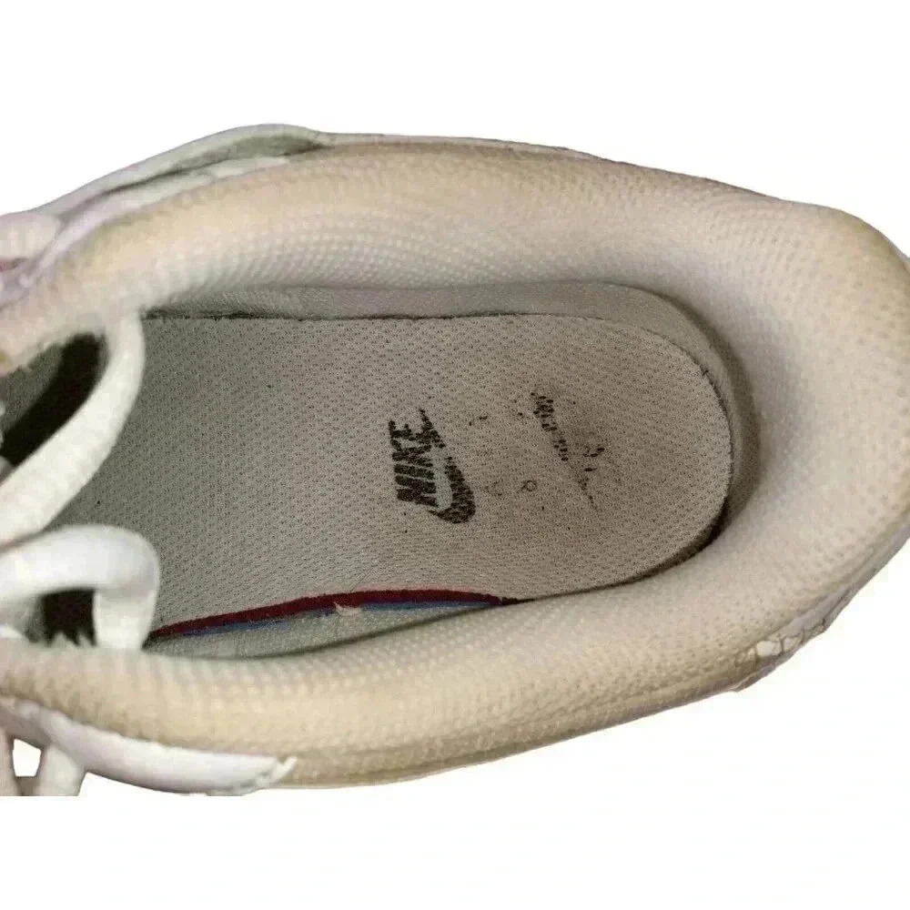 Nike AF1 Air Force 1 Low Women Sz 9.5 Triple White Athletic Comfort Sneaker - Picture 10 of 12